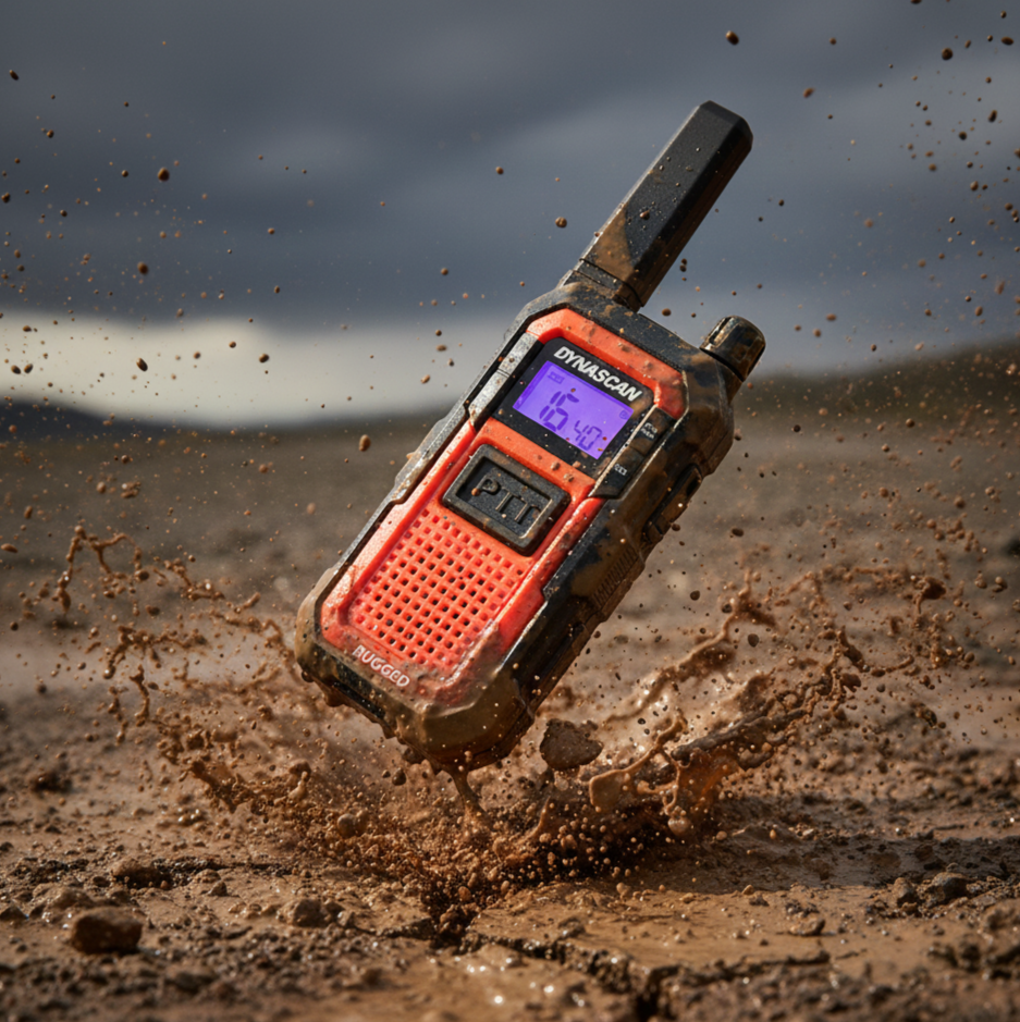 RUGGED_Dynascan-Rugged_walkie-talkie-resistente Dynascan RUGGED - Walkie-talkie ultra resistent IP67